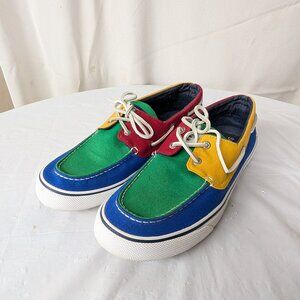 Sperry top sider boat shoes multicolor mens size 13